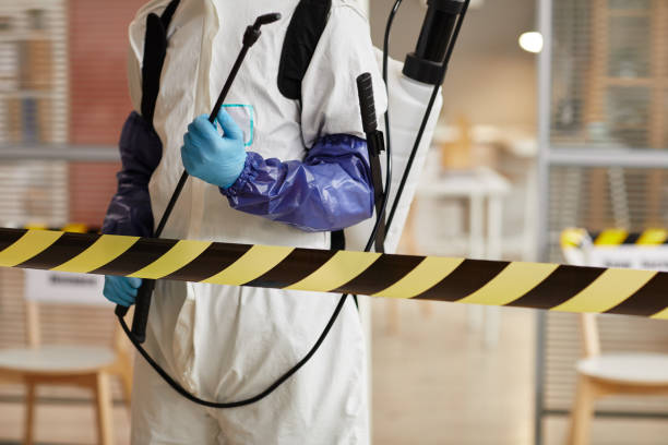 Professional Biohazard Cleanup technician working in Lisbon, OH
